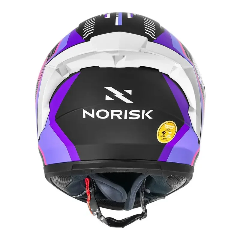 Capacete Norisk Flow Vizion Roxo - Spinelli Motos Boutique